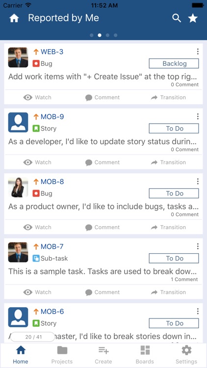 JIRA Mobile