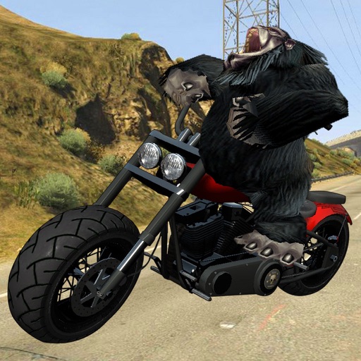 Kong Ape Moto Racer Simulator