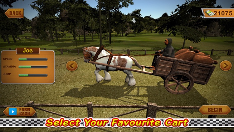 Horse Cart Racing Derby 3D screenshot-3
