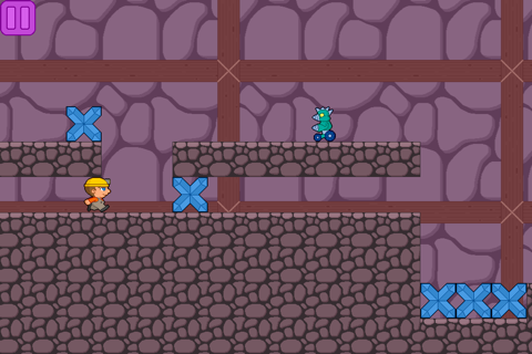 Villagers vs Robots Run Lite screenshot 2