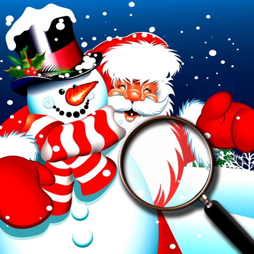 Christmas Holiday Hidden Objects Icon