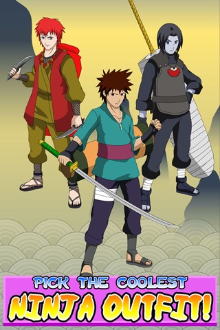 Anime Ninja Character Manga Creator Games For Free screenshot 2