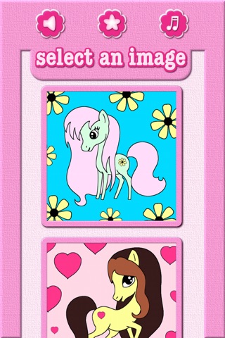 Pony Unicorn Coloring Book screenshot 4