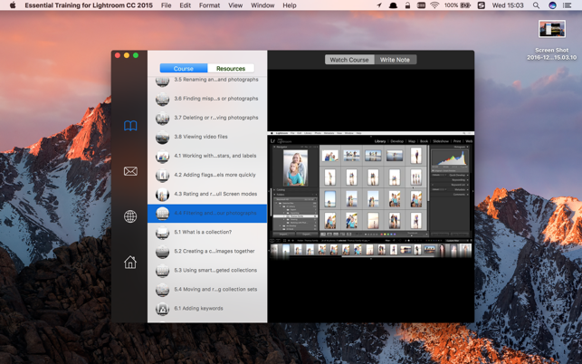 Essential Training for Lightroom CC 2015(圖2)-速報App