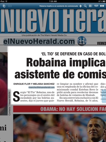 el Nuevo Herald eEdition screenshot 4