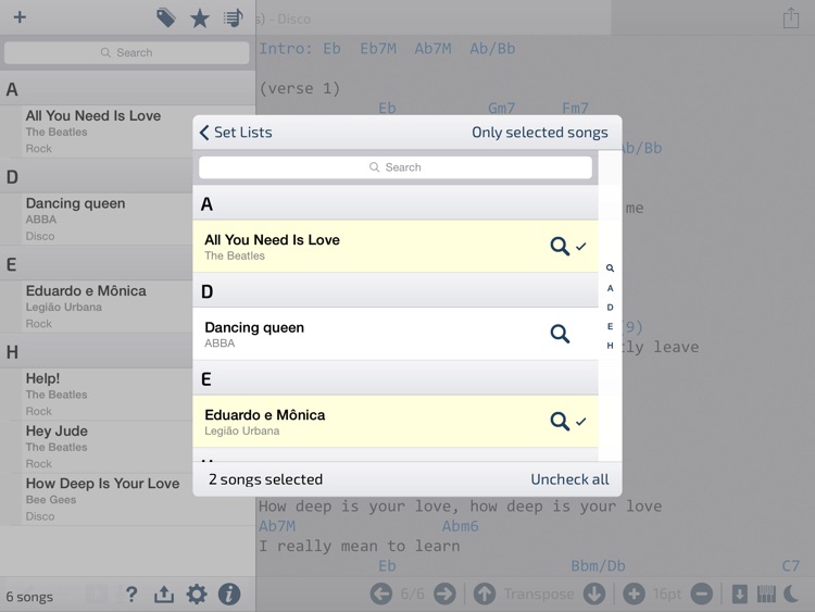 DataCifra - Song Manager