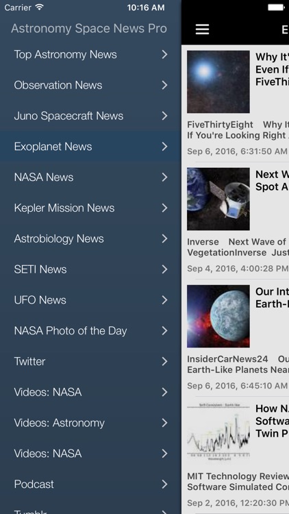 Astronomy & Space News Pro