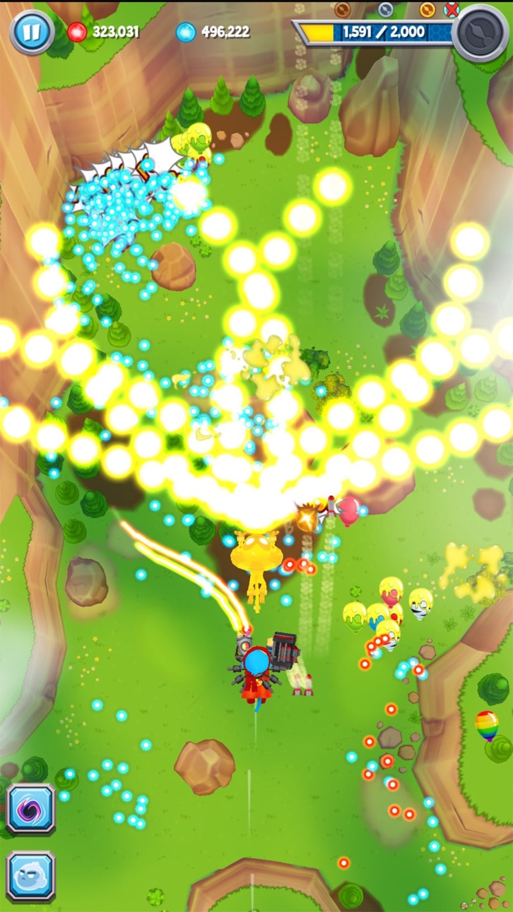 Bloons Supermonkey 2 - Free Hack screenshot 1 - iOS game interface