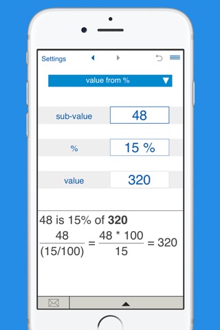 Smart Percentage Calculator screenshot 2