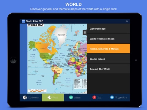 World Atlas Pro screenshot 2