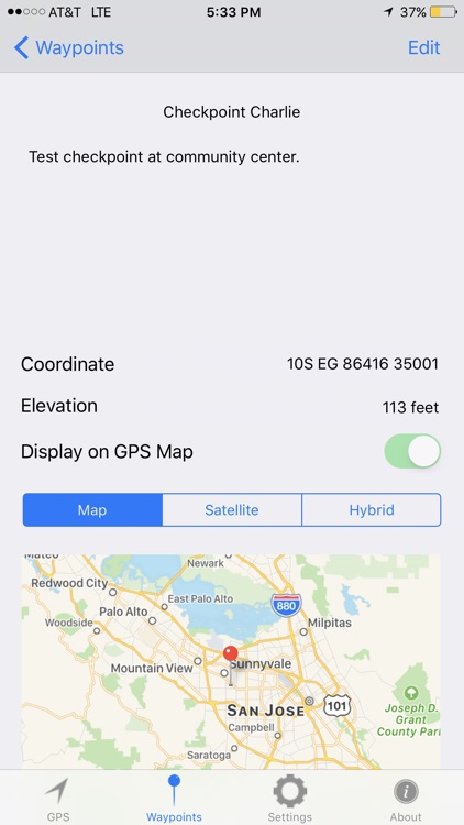 MGRS GPS