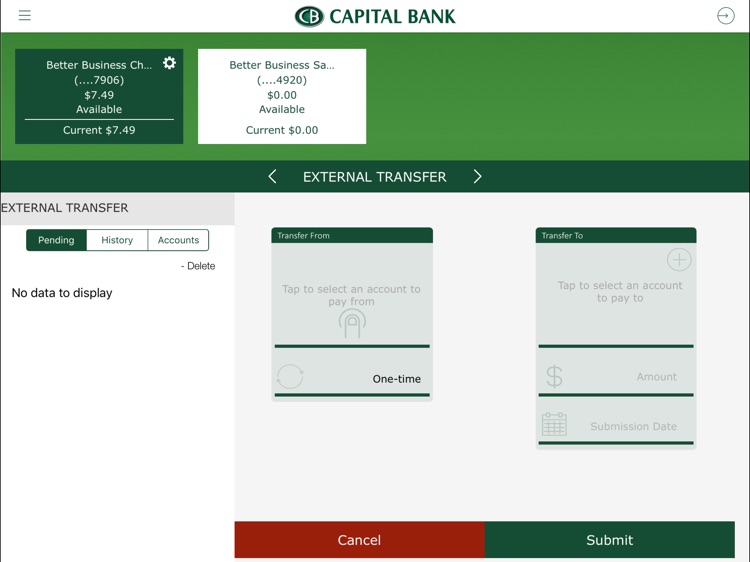 Capital Bank Corporation for iPad screenshot-3