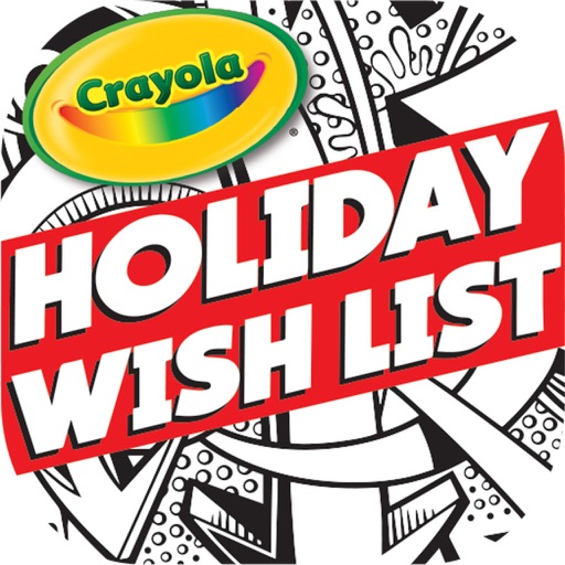Crayola Kids' Holiday Wish List iOS App