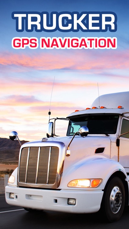 Truck driver GPS semi trailer