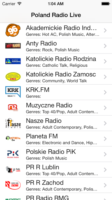 How to cancel & delete Poland Radio Live Player (Polish / Polska) from iphone & ipad 1
