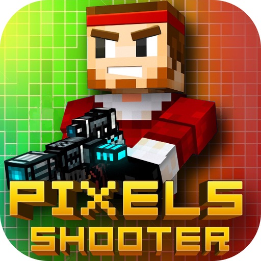 Pixel Shooting War - Cartoon Sniper Icon
