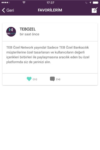 TEB Özel Network screenshot 3