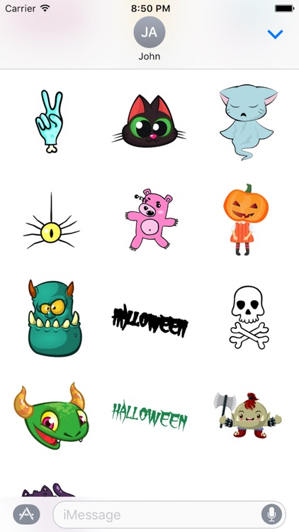 Halloween Cartoon Sticker screenshot-3