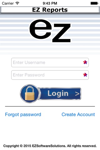 EZReports screenshot 2