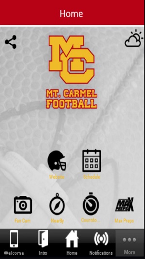 Mt. Carmel Football App(圖1)-速報App