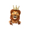 King Lion Stickers