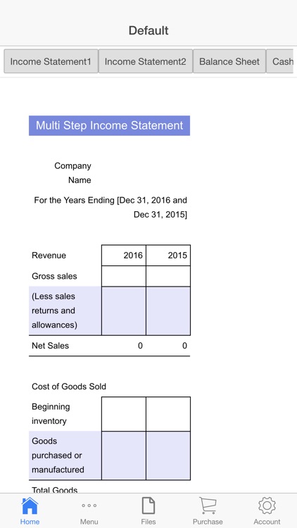 Financial Statements screenshot-3