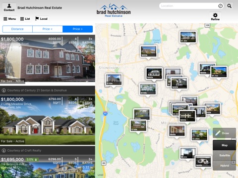 Brad Hutchinson Real Estate for iPad screenshot 2