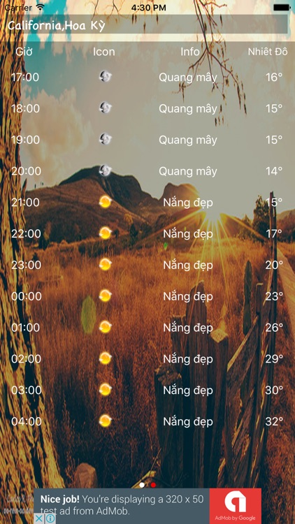 Weather-TN - Dự báo thời tiết ,Thông tin thời tiết