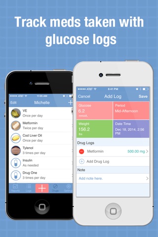Glucose Wiz Pro - Blood Sugar Log and Pill Tracker screenshot 3