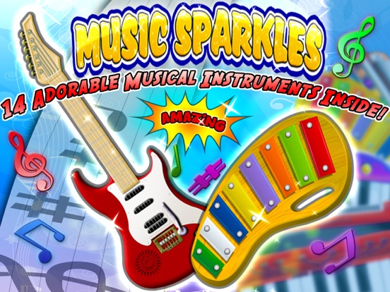 Music Sparkles – All in One Musical Instruments Collection HD screenshot