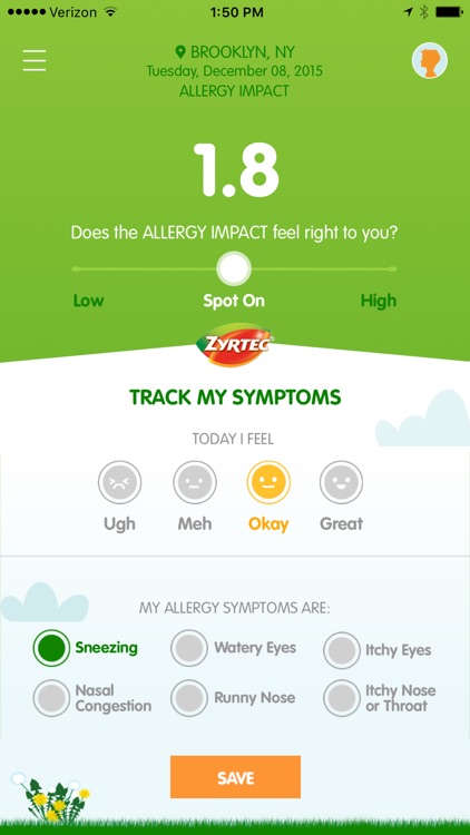 ZYRTEC® ALLERGYCAST®