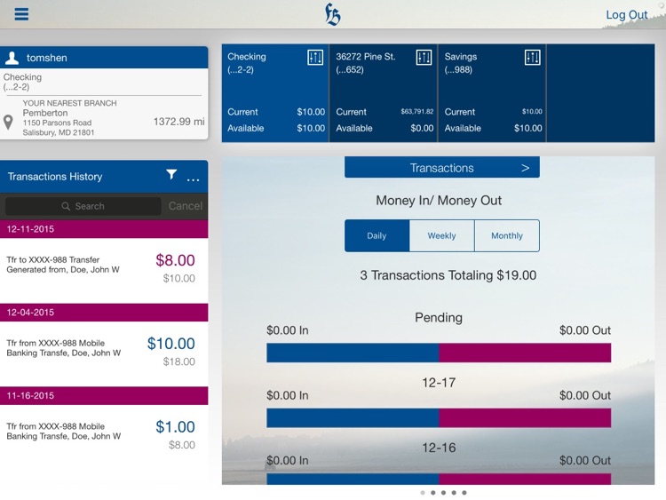 FBW Mobile Banking for iPad