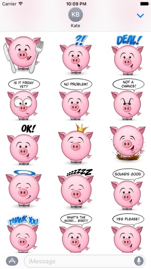 Pig Sticker Pack(圖4)-速報App