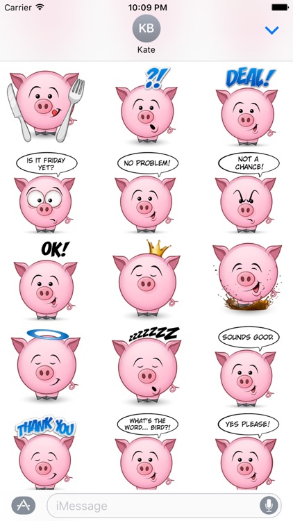 Pig Sticker Pack screenshot-3