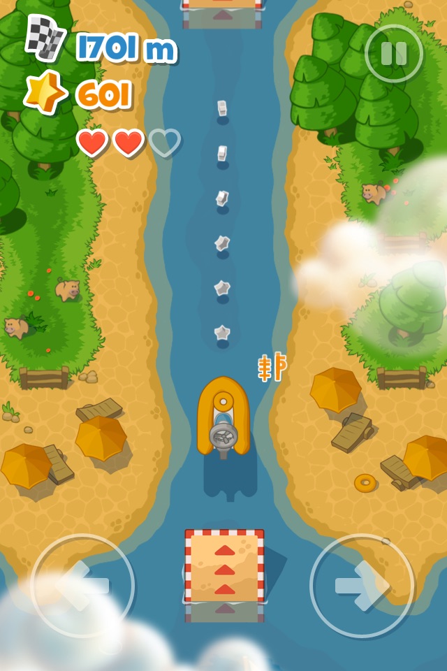 Little Boat River Rush screenshot 3