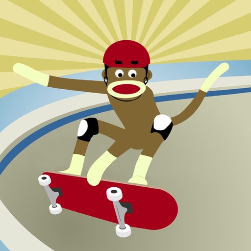Extreme Monkey Skate Board - 3D Skate Game Icon