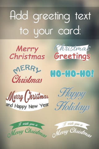 We Wish You A Merry Christmas And Happy New Year - Personalized Christmas Cards Creator screenshot 4