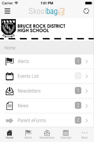 Bruce Rock District High School - Skoolbag screenshot 3