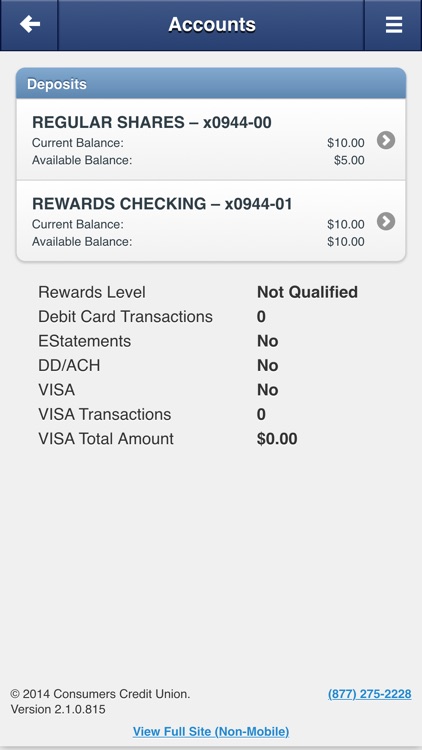 Consumers Credit Union App screenshot-3