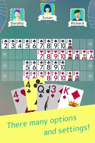 Sevens - Fun Classic Card Game screenshot 2