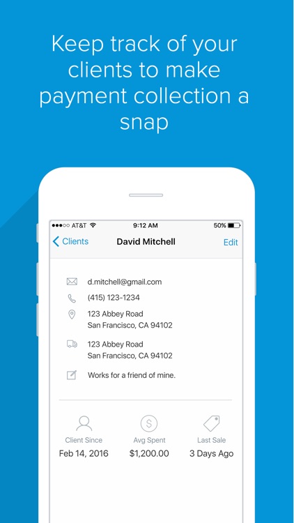 Flint - Accept Cards, No Dongles. Invoicing. screenshot-3