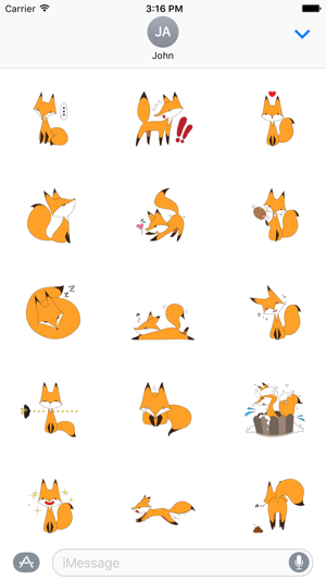 Naughty Fox Sticker(圖3)-速報App