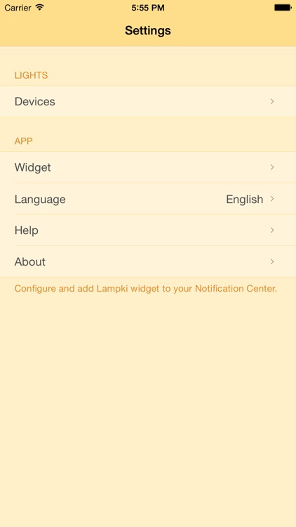 Lampki - smart bulbs controller for MiLight screenshot-0