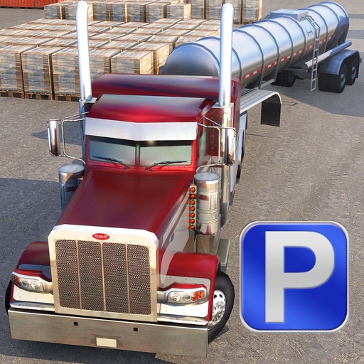 3D Semi Truck Parking Simulator 2017 icon