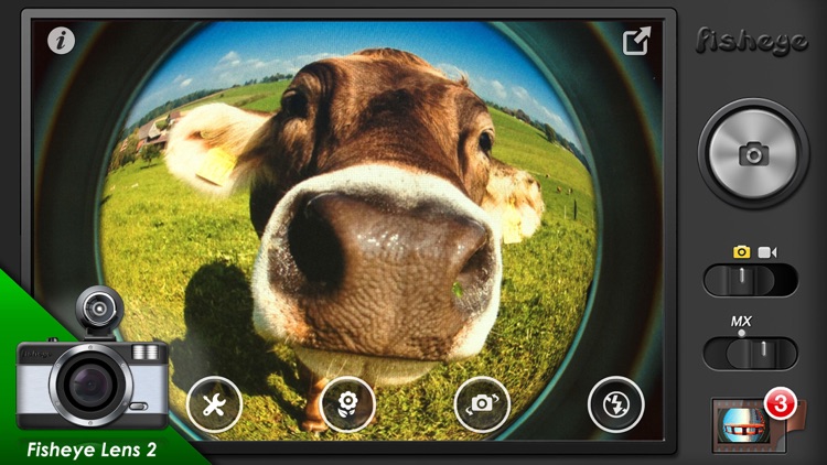 Fisheye Pro - Camera with Film, LOMO Lens, Editor