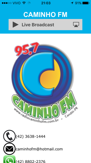 Caminho FM 95,7 - Candói - PR