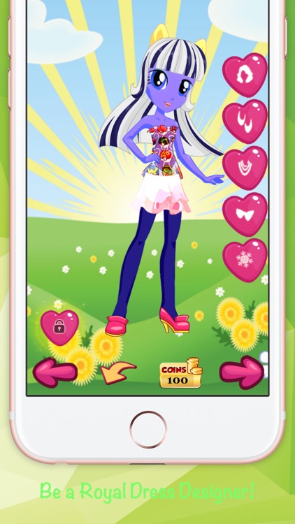 Super Girl Gothic Dress up - Date Night Party Game screenshot-3