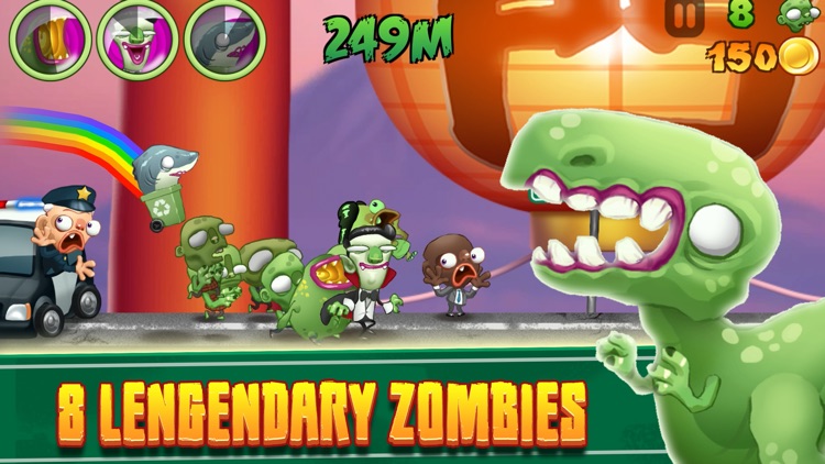 Zombie Run Halloween Party screenshot-0