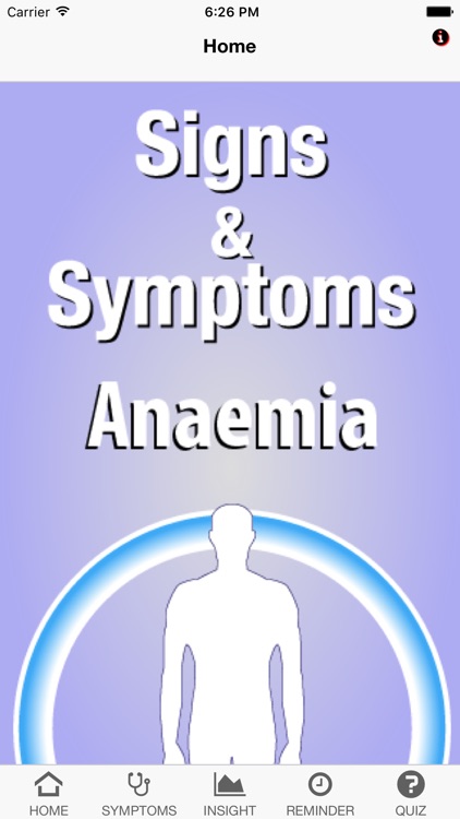 Signs & Symptoms Anaemia