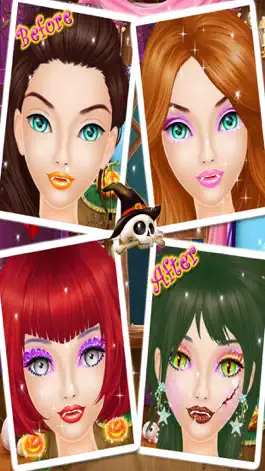 Game screenshot Halloween Makeup Salon - Kids game for girls hack